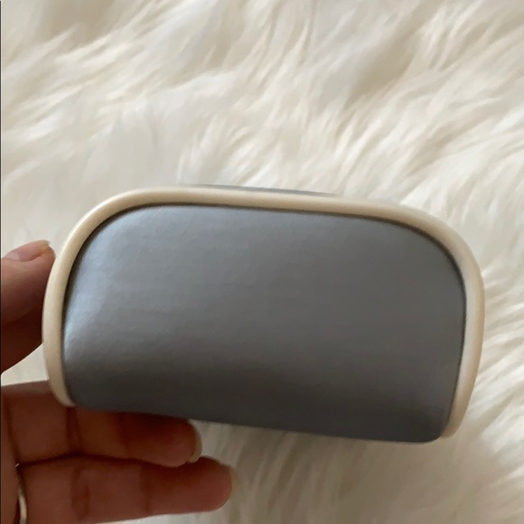 Dior - Small Makeup Pouch / Bag (Light Blue/grey) - Picture 4 of 16